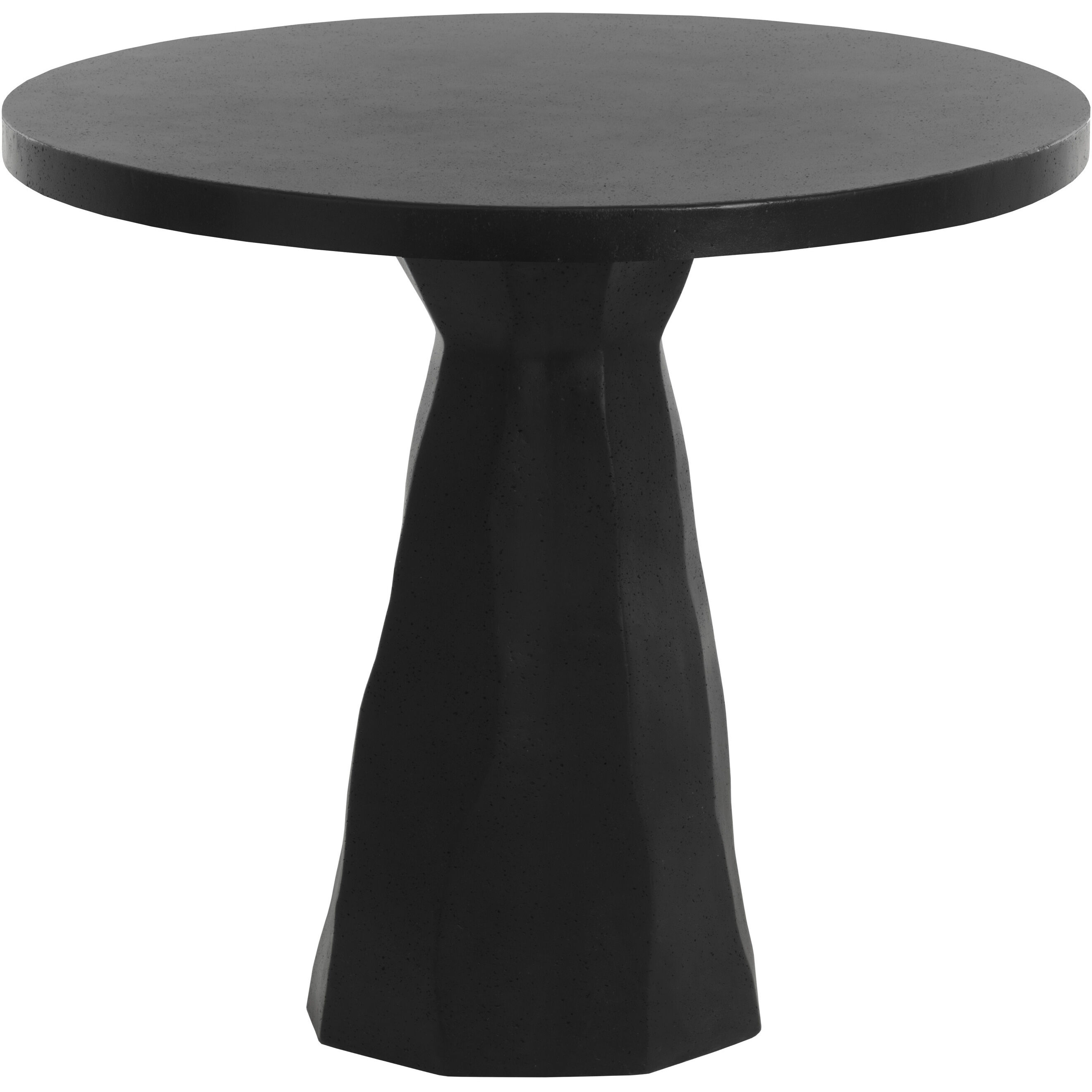 Kliff 34 X 30 inch Black Outdoor Bistro Table